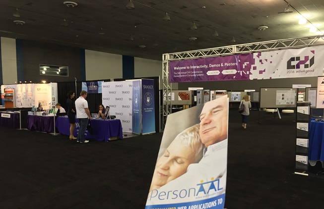 PersonAAL stand at ACM CHI 2016